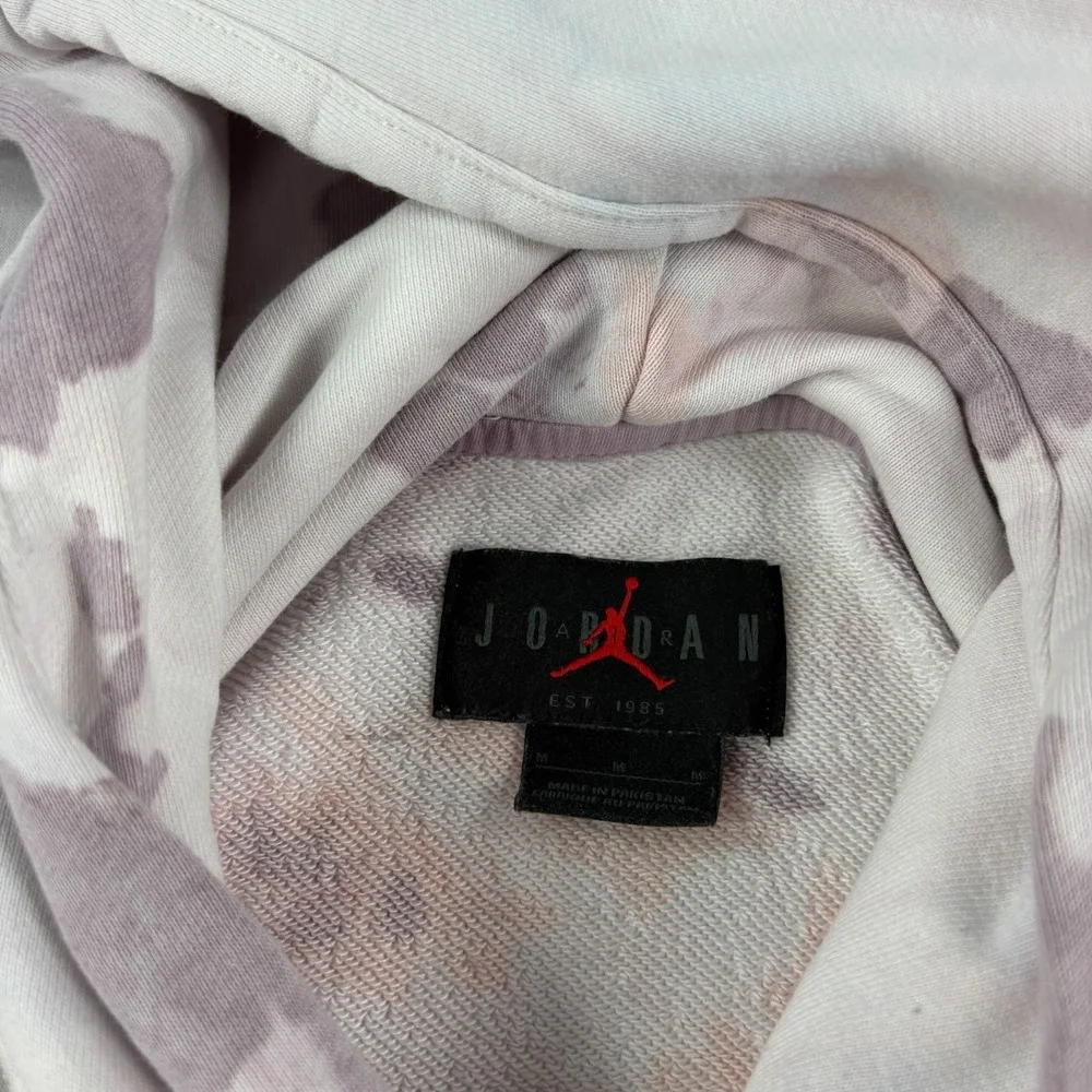 Air Jordan Hoodie Mens Medium Sport DNA Dye Pullover Sweatshirt Big Logo Jumpman